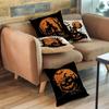 Spooky Halloween Pillowcases: Pumpkin, Castle & Bat Designs for Festive Decor Sofa cushion cover, holiday party decoration, gift