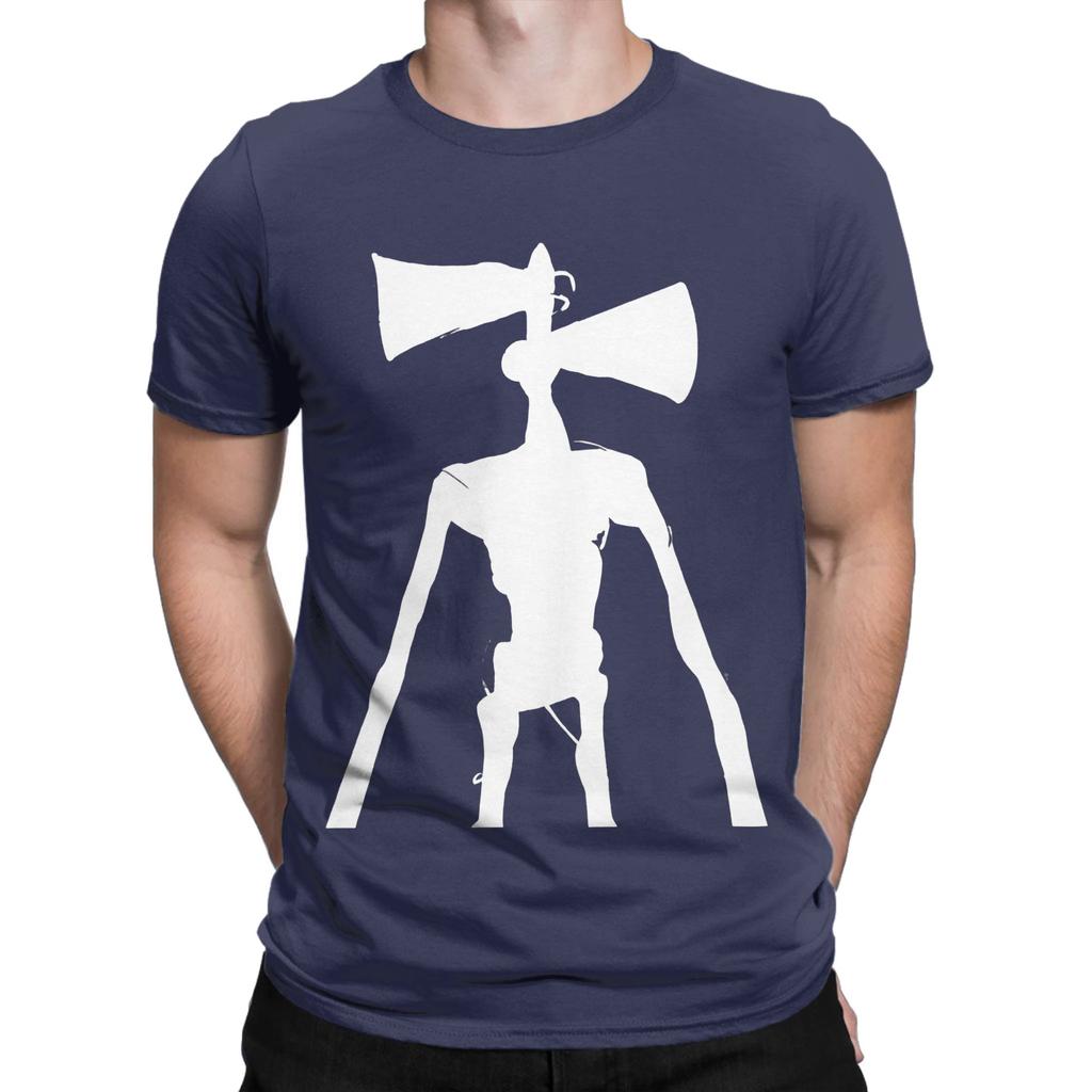Siren Head Weißes Poster Grafik Lustig 100% Baumwolle T-Shirt Siren Head Oberteile T-Shirts Für Unisex