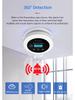 2-in-1 Smoke & Carbon Monoxide Detector with CE FCC ROHS Certification, Standalone Sound & Light Alarm