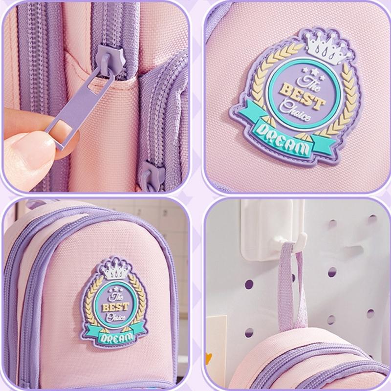 High Capacity Pencil Case With Multiple Sections Multifunctional Pencils Bag For Students Adult School Office Supplies