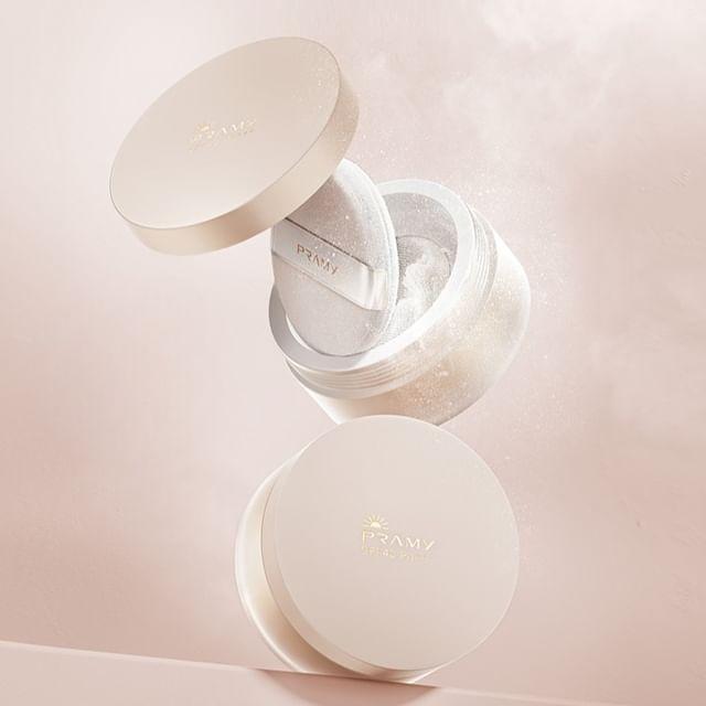 PRAMY - Clear Silky Sunscreen Loose Powder SPF40 PA+++ - 2 Shades 02# Nude - 8g