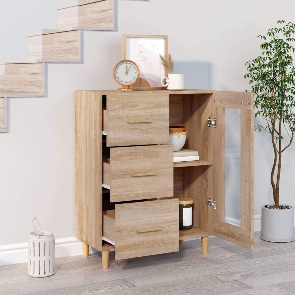 Sideboard Sonoma Oak 69.5 x 34 x 90 cm Particleboard
