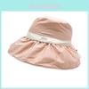 Summer Sun Protection Hat With Wide Brim For Outdoor Travel And Face Slimming
