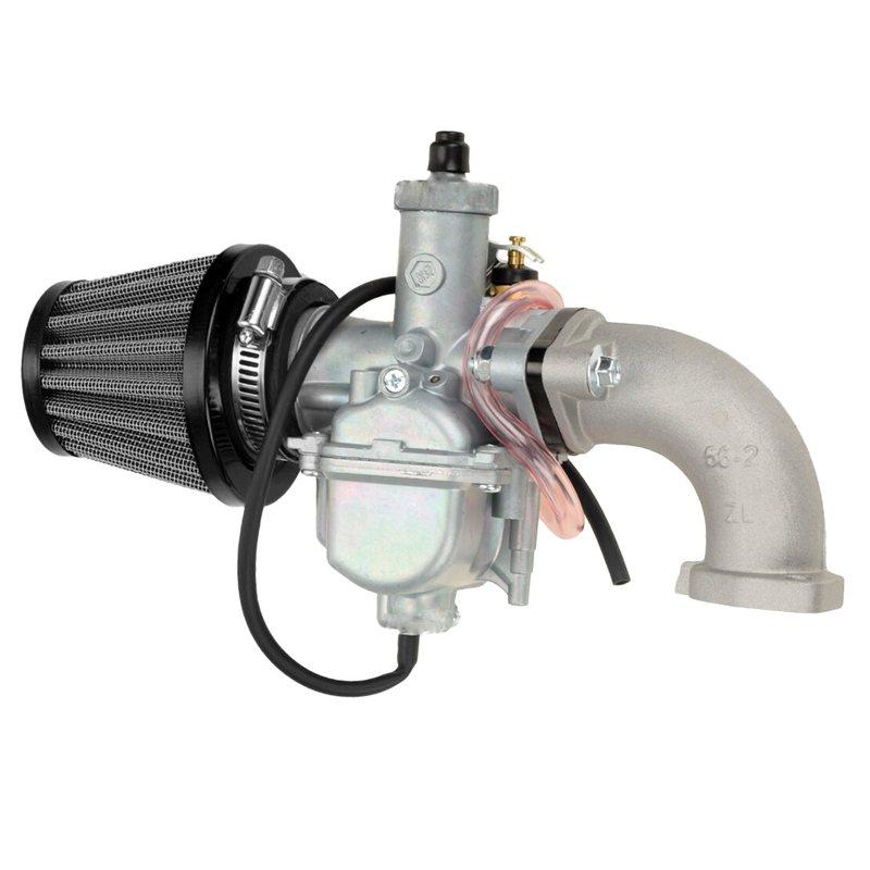 26mm Carburetor With Black Air Filter Fit for 110cc 125cc 140cc Pit Dirt Bike CRF SSR Lifan YX
