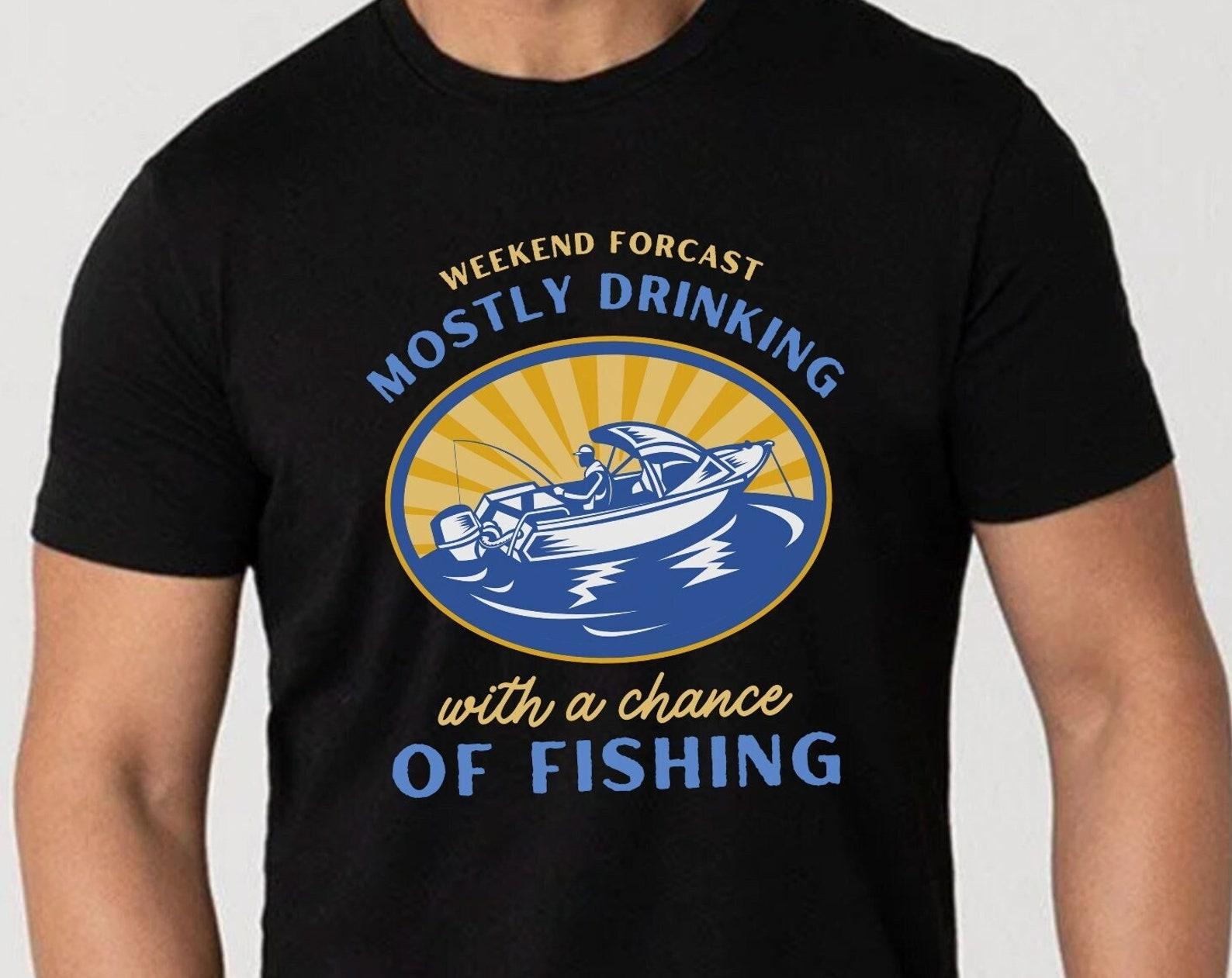 Funny Fishing T-Shirt, Fisherman Gift for Dad S
