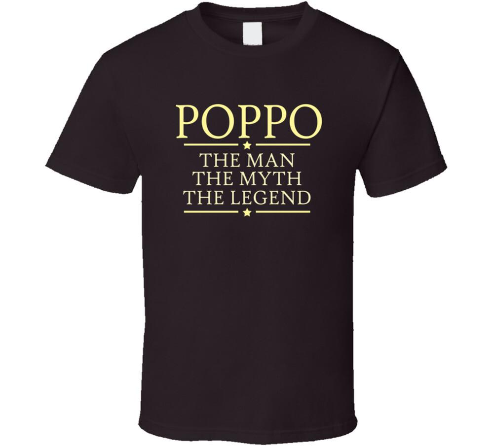 

Poppo man myth legend T Shirt Mens Womens Tees Top XL