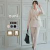 Pants Suit Setup Formal Graduation Ceremony Entrance Ceremony Suit Pants Jacket Double Visiting Day Interview Graduation 124601 [MORE AUNI] Women's