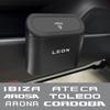 Car Garbage Storage Box Auto Accessories For Leon Ibiza Ateca Arona Cordoba Toledo Altea Alhambra Arosa Exeo Mii Tarraco