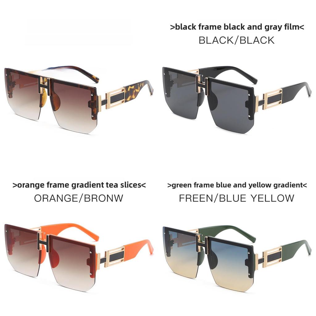Occhiali da Sole Quadrati Unisex Moderni Retrò Con Protezione UV400 Per Viaggi all'Aperto E Moda