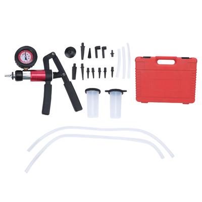 Kit Pompa Spurgo Freni Portatile Multifunzionale Kit Pompa a Vuoto Manuale per Spurgo Freni Automobilistico