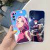 Anime Naruto Uzumaki Transparent Phone Case for Motorola Moto Edge 20 30 40 50 S30 Fusion Ultra Pro Neo Lite + G200 G23