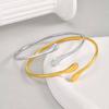 European & American Creative Water Drop Open Bangle