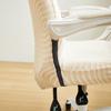 Jacquard Office Chair Cover Elastic Solid Color Computer Chair Protector Dust-proof Gaming Armchair Slipcover for Bedroom Study