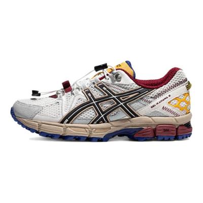 Gel Kahana 8 Amortizare, Acoperire Respirabilă, Revenire Pantofi Sport Casual cu Glezna Joasă Femei Albi Negri Galbeni Adidași 1012B634-100