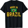 Football Brazil T-Shirt T-Shirt T-Shirt