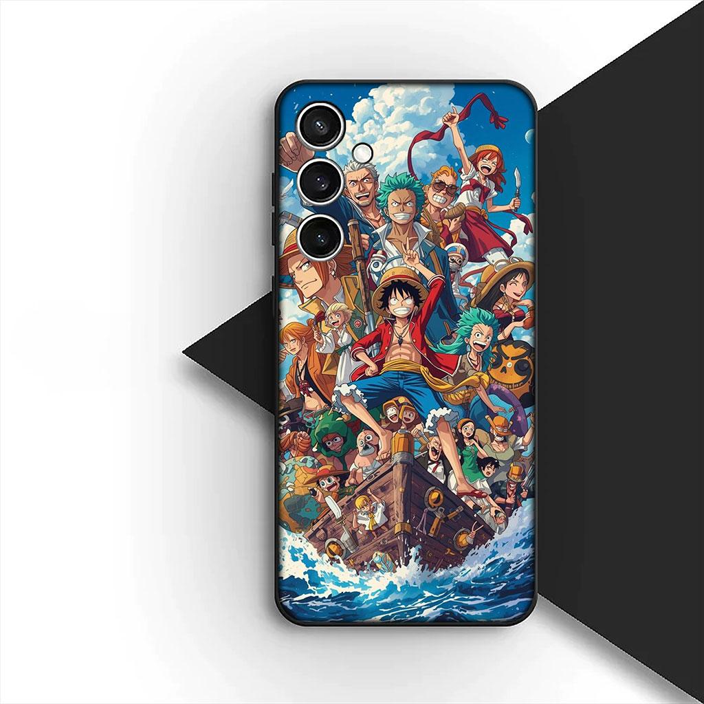 Phone Cover for Motorola Moto Edge 70 60 Fusion NEO Pro G Stylus G56 G96 G04 G05 20 Soft Case Nami One Pieces Luffy Roronoa Zoro