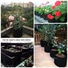 1/2/3/5/7/10 Gallon Black Plants Growing Bag Vegetable Flower Aeration Planting Pot Container PH