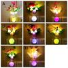 Creative Luminaria Lamp Bedside Lilac Bedroom Rose Night Light Led Light Mushroom Lamp Wall Light