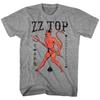 ZZ Top The Tonnage Tour Satan Men's T Shirt Devil 2017 Rock Band Concert Merch