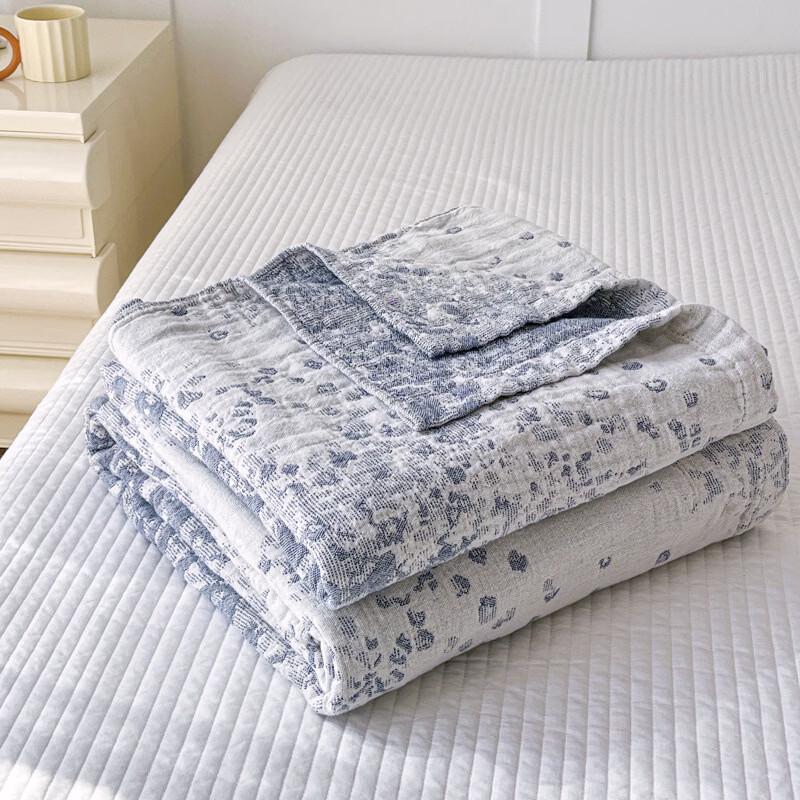 LISM 3-Layer Washed Gauze Air Conditioning Blanket