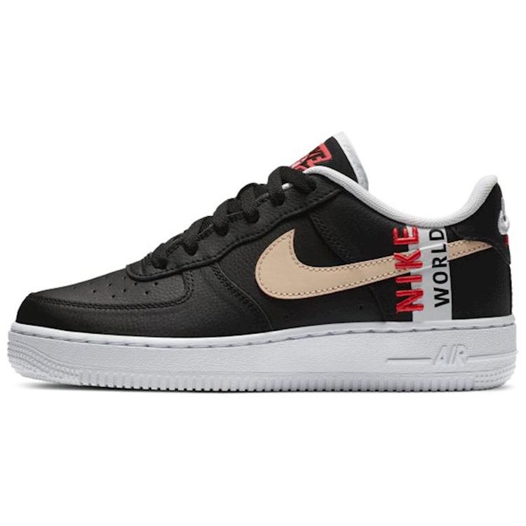 

Nike Air Force 1 Low LV8 Worldwide Pack Grey Crimson GS CN8536-001 38.5