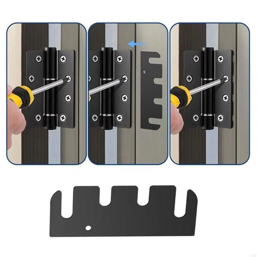 10 Stück Robustes Material Türscharnier Unterlegscheiben 4 Zoll Kunststoff Gelenkversteller Schranktüren