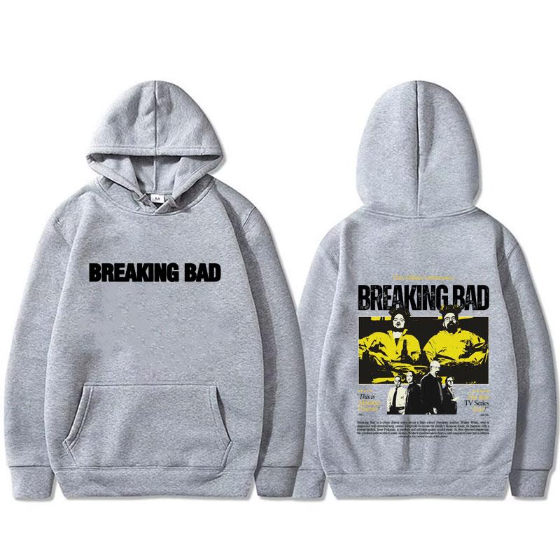 Heisenberg TV Breaking Bad Graphic Hoodie Better Call Saul Print Hooded Sweatshirt Men Women Casual Hoodies