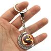 Luminous Keychain Pendant, Rotating Moon Pendant, Metal Keychain Hanging Gift