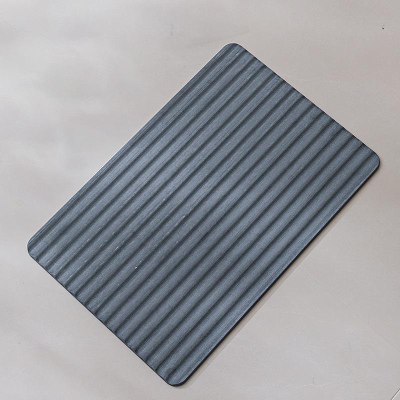 

Диатомитовый коврик для сушки посуды Быстро впитывающий Жесткий коврик для столешницы возле раковины Сушилка для посуды Подставка для губки Органайзер поднос для сушки 30x40cm