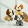 Plush Delightful Dog Figure Keychain For Kids And Adults In Various Colors