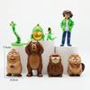 In stock  Beaver Transformation Plan Series  Figure Hoppers Action Figure Movie Model Toys Kids Gift Backpack decoration