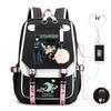 Demon Slayer Ghost Slayer Blade Peripheral Printing Trend Junior High School Students Large Capacity Student School Bag