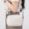 Leather Women's Bag New Trade Solid Color Messenger Bag Women's Versatile High-end Shoulder Bag Small Square Bag Large Capacity