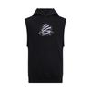Seria Curry China Tour Vestă de Antrenament Respirabilă cu Glugă Fără Mâneci Bărbați Vestă Negru 6001841-001