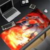 Mouse Pad Office Gaming Laptop Flame One Piece Desk Mat Anime Boy Ace Mousepad Gamer Mouse Mat Computer Accessories Keyboard Pad