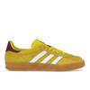 Gazelle Indoor Bright Yellow Burgundy Women Sneakers Cloud-White Collegiate-Burgundy IE7003