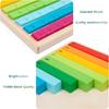 Children Montessori Math Toys Parish Color Cognitive Board Fractional Stick Arithmetic Learning Educational Toys for Children