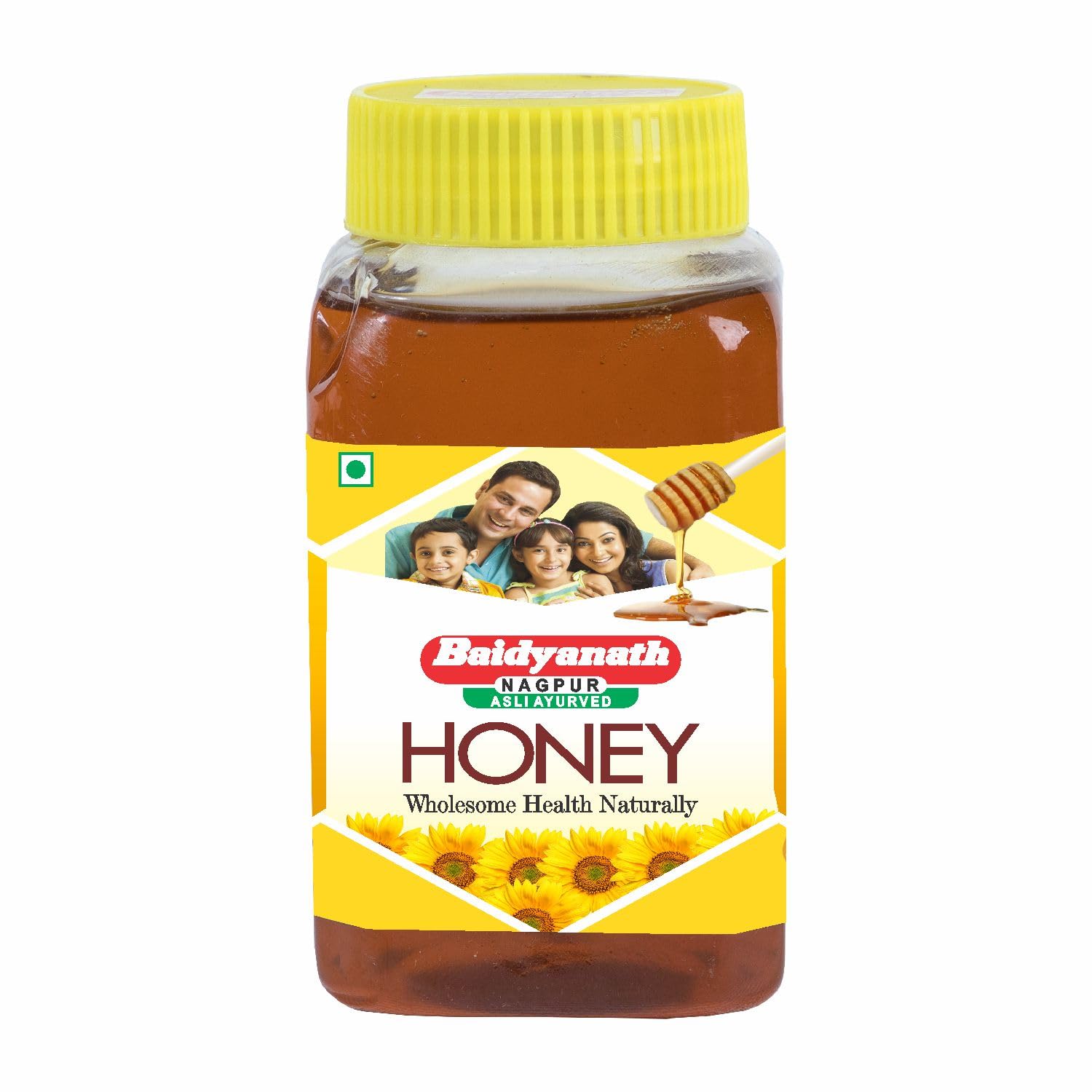 

Baidyanath Asli Ayurved Honey 500G Pack Of 1 Natural Sweetener Pure Semiliquid Energy Booster