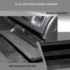 Matte Black inner Glove box ert ABS Organize storage tray for Dodge Charger