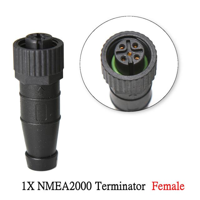 HD 0.5M - 4M 3m 2m 1m Length Cable Socket NMEA 2000 Converter Terminator Male & Female NMEA2000 Adapters Up To 5 Cables DC9-32V