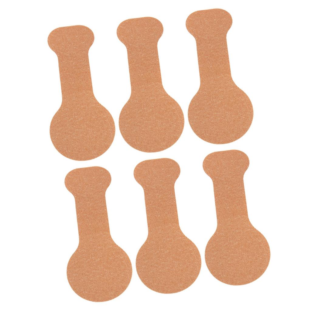 10pcs Adhesive Toe Straightener Patch Fixation Elastic Turf Toe Wrap Brace for Soreness Reduction