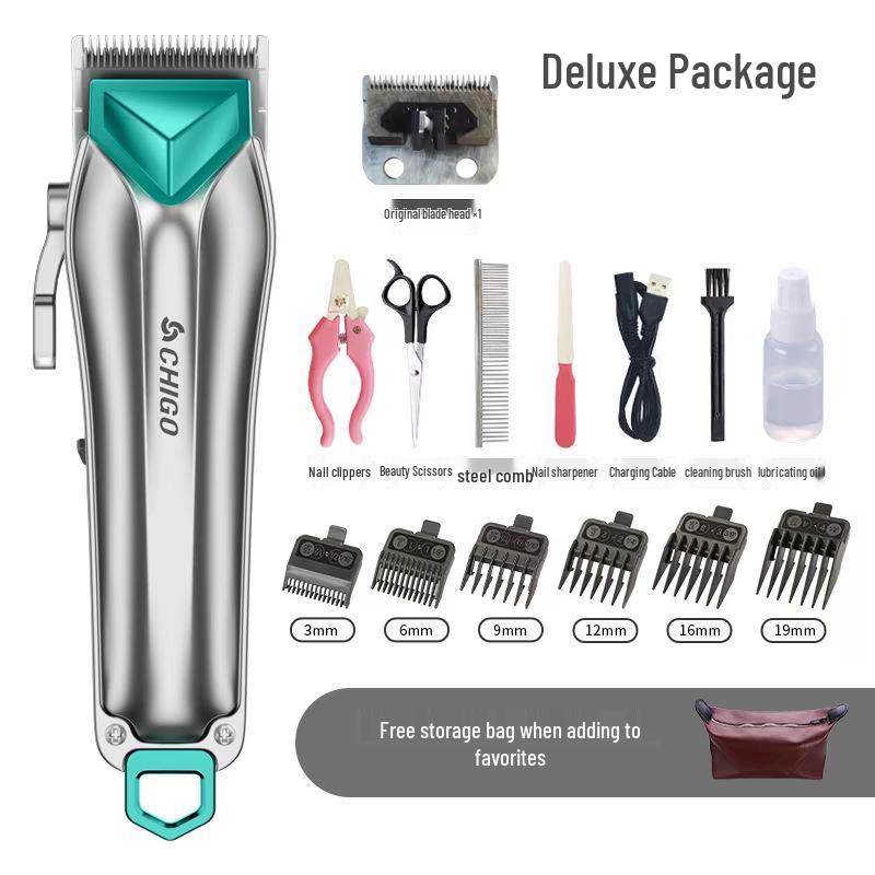 Zhigao High-Power Pet Clipper for Cats & Large Dogs - Professional Hair Trimmer
