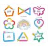 Geyee 9 Pcs Classroom Breathing Posters Calming Corner Posters Mindfulness Therapy Office Decor Calm Down Supplies Feelings Chart for Kids