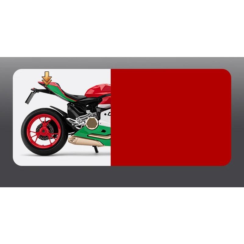 1/9 Ducati 1199 Panigale R Alloy Die Cast Motorcycle Model Toy Vehicle Collection Sound and Light Off Road Autocycle Toys Car