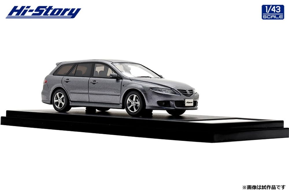 Inter Allied Hi Story Mazda Atenza Sports Wagon 23S Titanium Gray Metallic II Finished Product HS490GY 1/43 (2004)