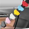 Car Seat Belt Clip Magnetic Safety Belt Fixed Limiter PU Seat Belt Fixed Limit With Card Clip For Car Interior
