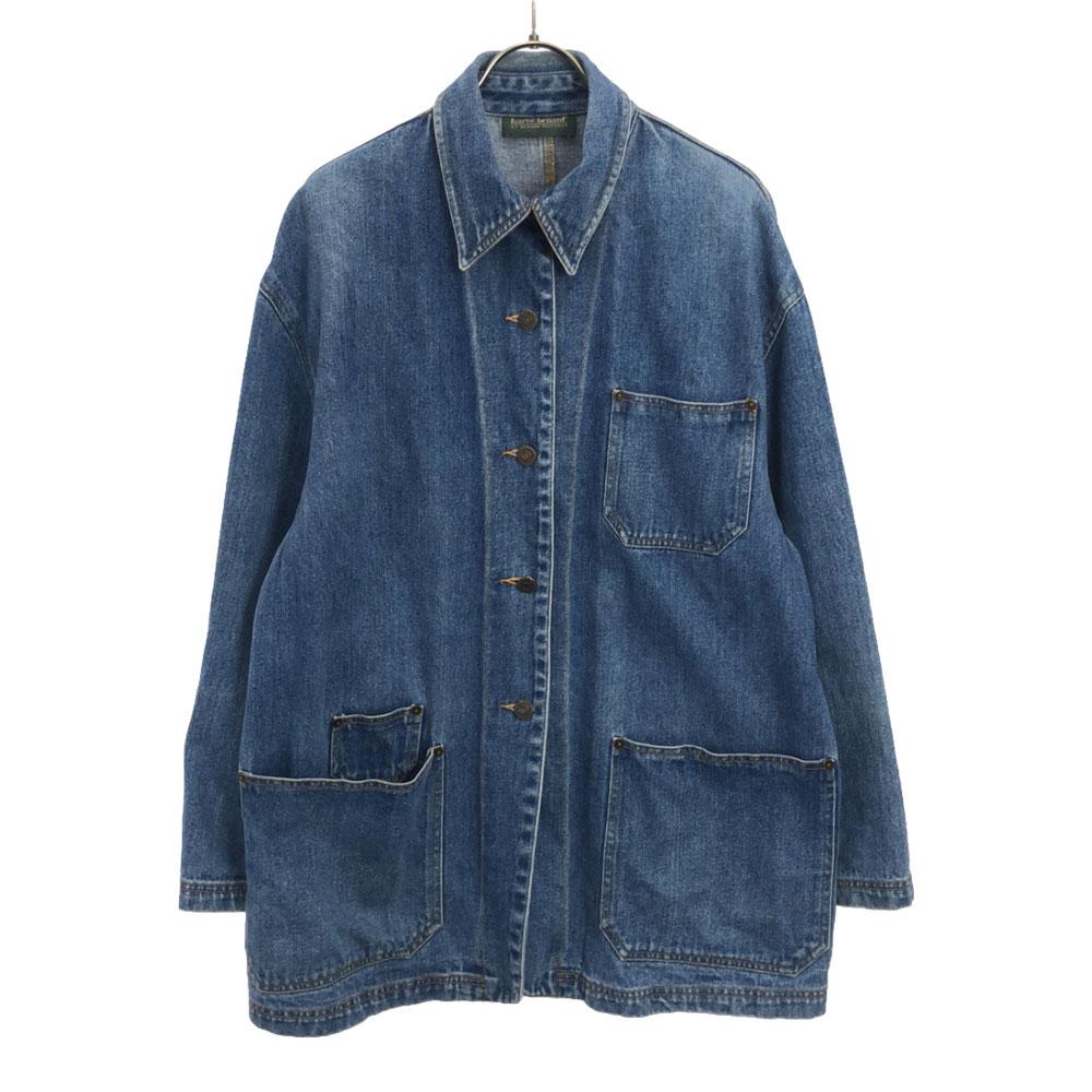harve benard 90s Old Denim Jacket Coverall Women Used