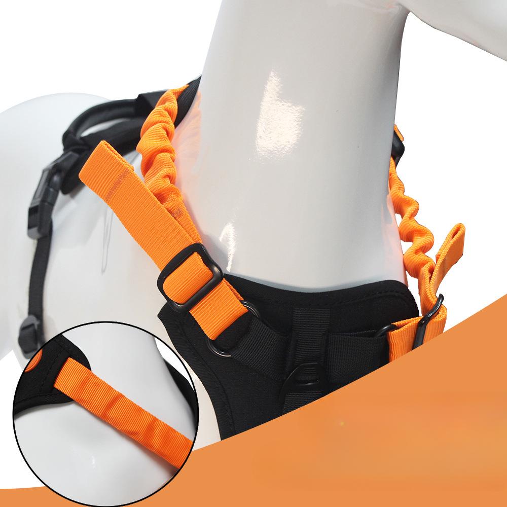 Split Dog Chest and Back Nylon Rubber Explosion-proof Pet Chest Strap Close-fitting Control Dog Strap