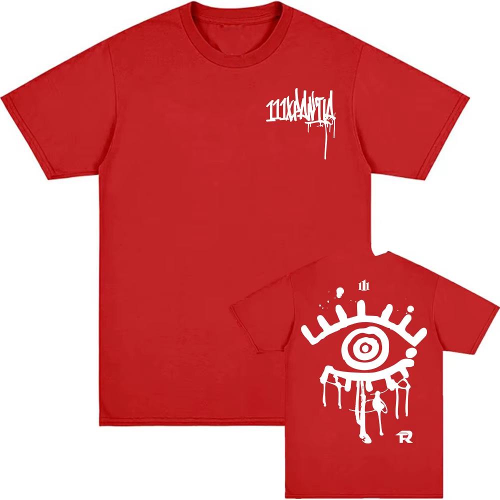 

2025 Album 111XPANTIA Force Regida T-shirt Grunge Hip Hop Summer Men s Streetwear Cotton Shorts Casual T-shirt 4XL