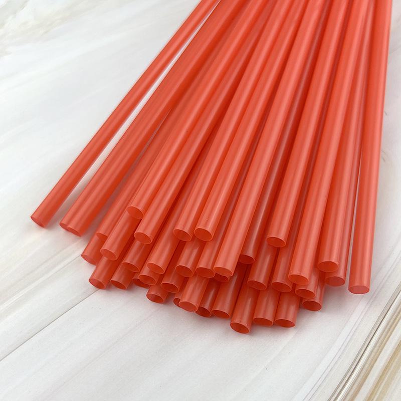 

Colorful Disposable Plastic Straws for DIY Crafts - 100 Pieces for Kids
